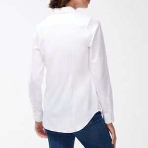 Chico’s No-Iron™ Fitted Stretch Shirt  - Size 2.5